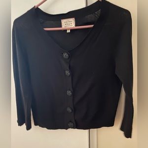 Cropped Black Sweater